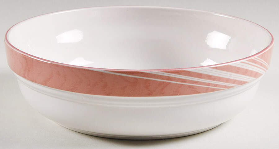 Allegro Peach 9" Round Vegetable Bowl by Sango-1