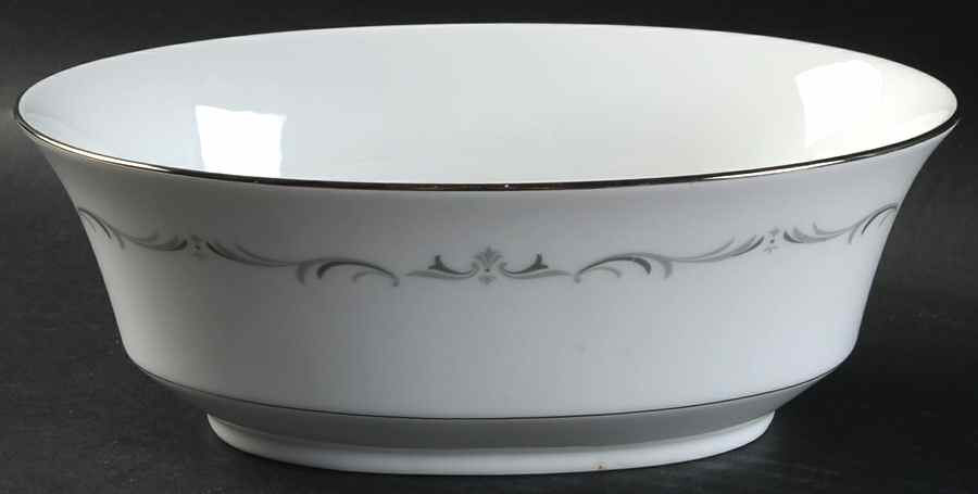 Alsace 9" Oval Vegetable Bowl by Sango-1