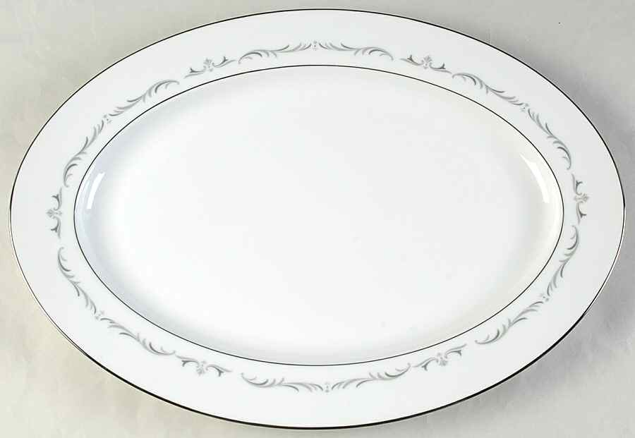 Alsace 16" Oval Serving Platter by Sango-1