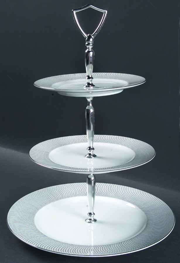 Ambassador 3-Tiered Serving Tray (DP, SP, BB) by Sango-1