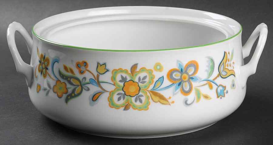 Amish Country Round Vegetable No Lid by Sango-1