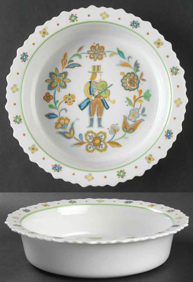 Amish Country 9" Round Vegetable Bowl by Sango-1