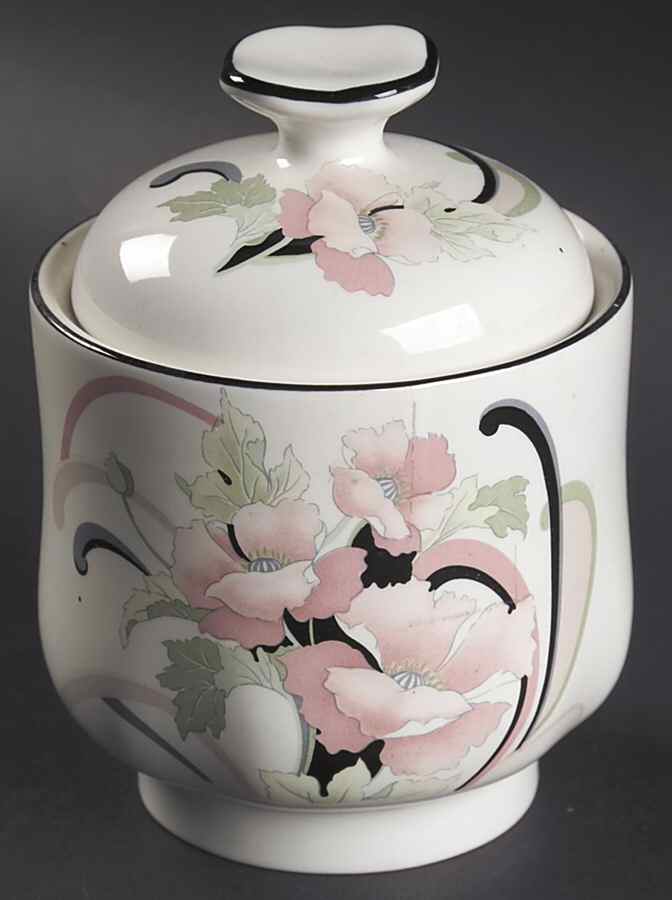 Anastasia Sugar Bowl & Lid by Sango-1
