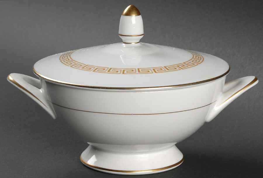 Andrea Sugar Bowl & Lid by Sango-1
