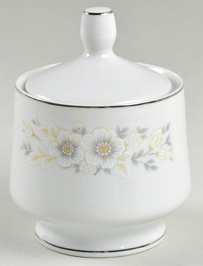 Andover Sugar Bowl & Lid by Sango-1