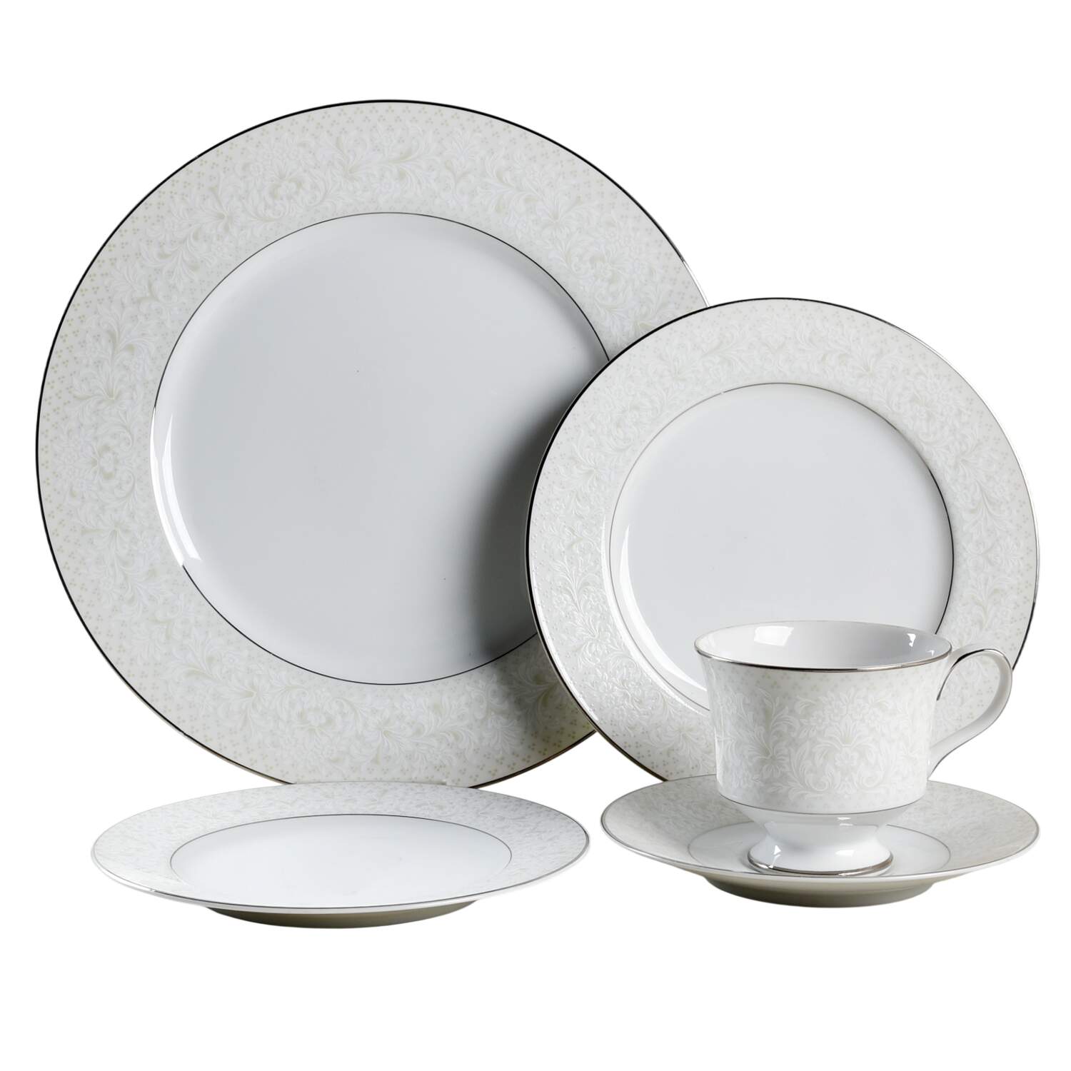 Antique Lace 5 Piece Place Setting by Sango-1