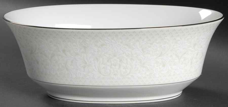 Antique Lace 9" Oval Vegetable Bowl by Sango-1