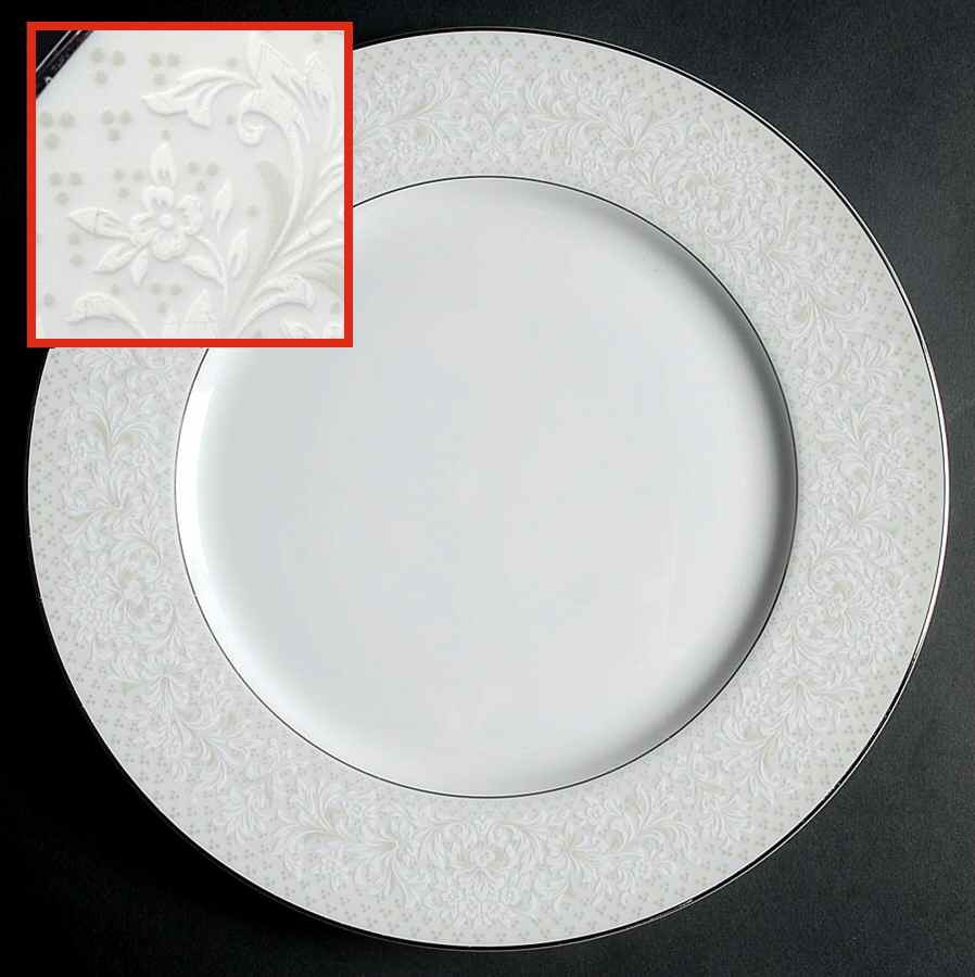 Antique Lace Dinner Plate by Sango-1