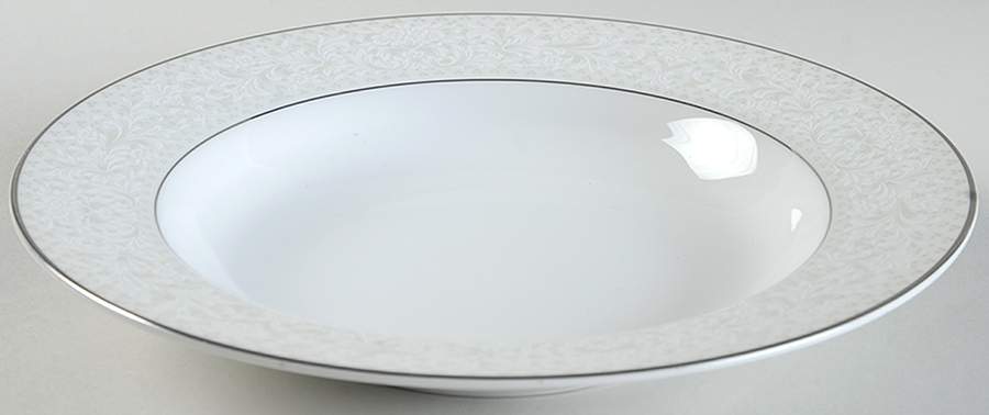 Antique Lace Rim Soup Bowl by Sango-1