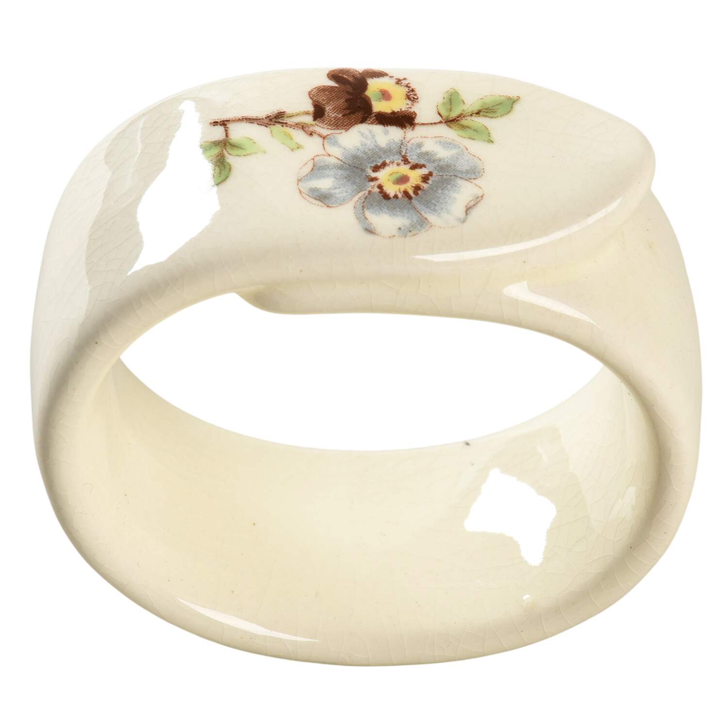 Apple Blossom (Sangostone) Napkin Ring by Sango-1