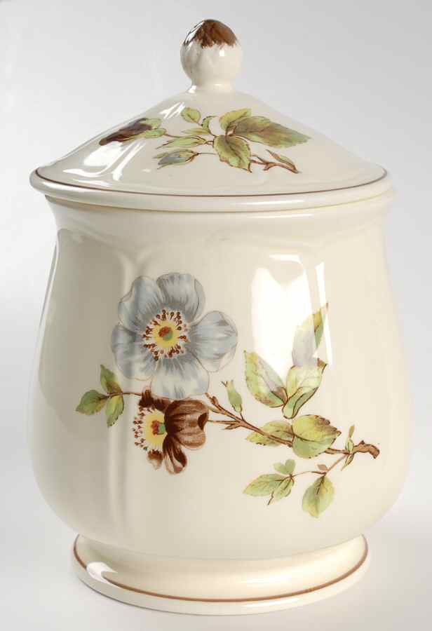 Apple Blossom (Sangostone) Large Canister & Lid by Sango-1