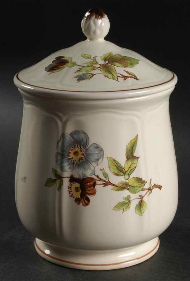 Apple Blossom (Sangostone) Extra Large Canister & Lid by Sango-1