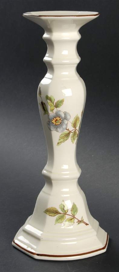 Apple Blossom (Sangostone) Tall Candlestick by Sango-1