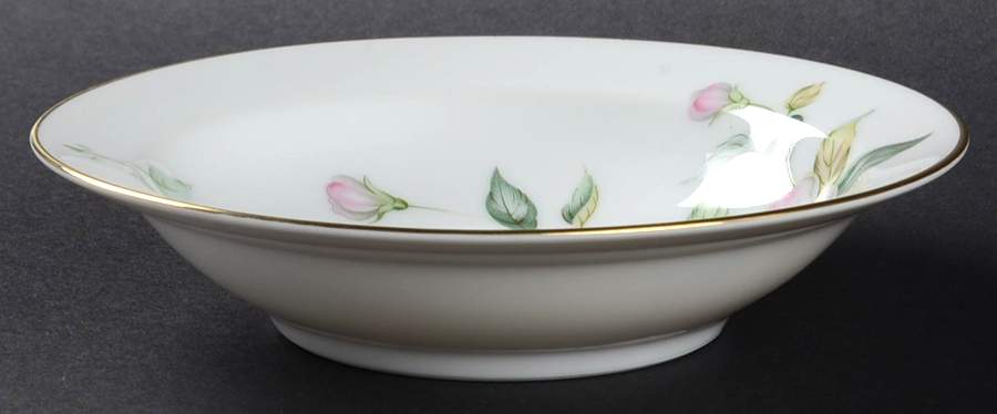 Apple Blossom (Fine China, Rim Shape) Rim Fruit/Dessert (Sauce) Bowl by Sango-1