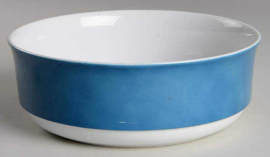 Apollo (Green & Blue) 9" Round Vegetable Bowl by Sango-1