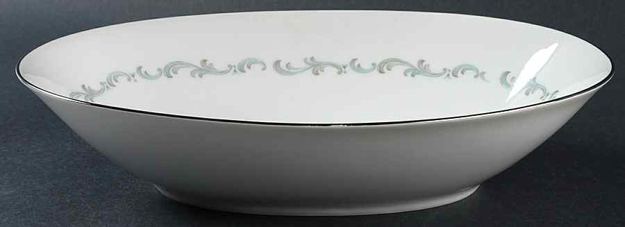 Arabesque 10" Oval Vegetable Bowl by Sango-1