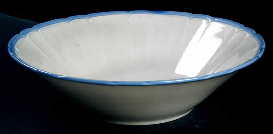Arcadia Blue 9" Round Vegetable Bowl by Sango-1