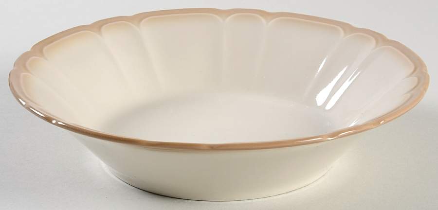 Arcadia Brown Coupe Soup Bowl by Sango-1
