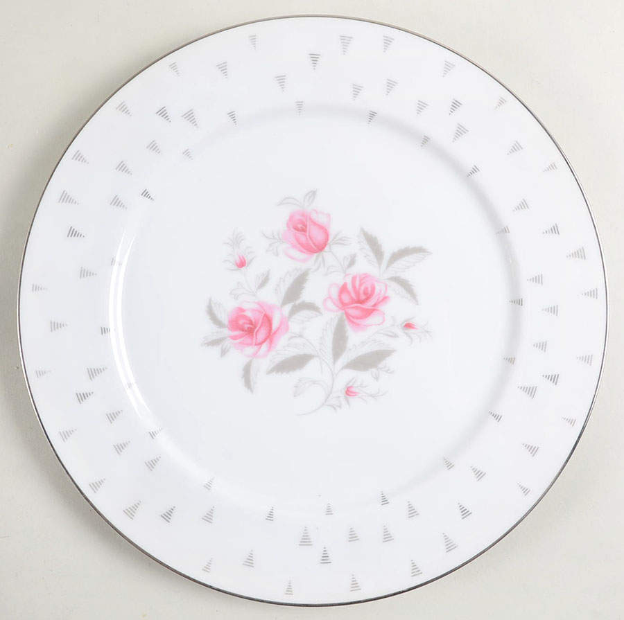 Arcadia (Pink Roses) Dinner Plate by Sango-1