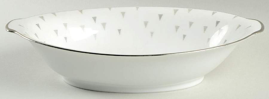 Arcadia (Pink Roses) 10" Oval Vegetable Bowl by Sango-1