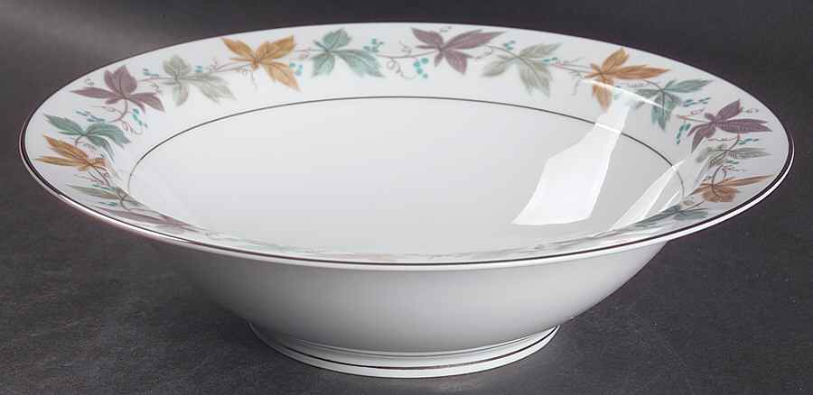 Argent 10" Round Vegetable Bowl by Sango-1