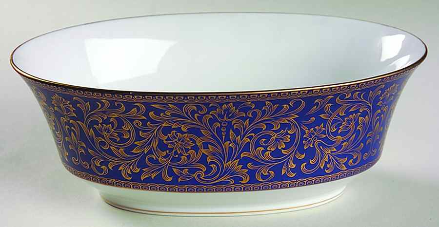 Aristocrat 9" Oval Vegetable Bowl by Sango-1