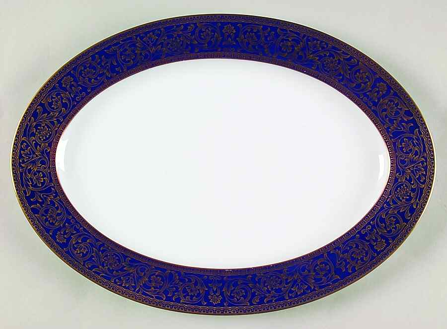 Aristocrat 12" Oval Serving Platter by Sango-1