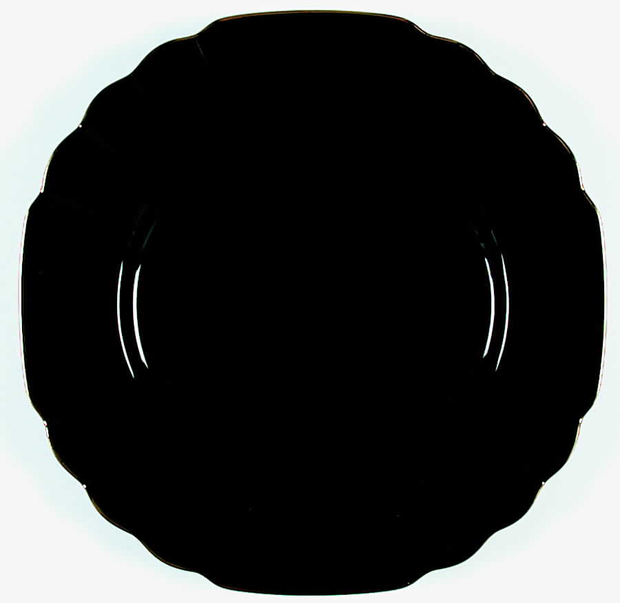 Aristcrat Black Dinner Plate by Sango-1