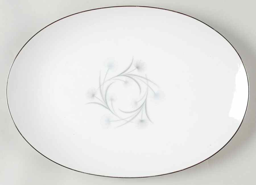 Ariel 12" Oval Serving Platter by Sango-1