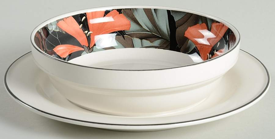 Artistica Gravy Boat with Attached Underplate by Sango-1