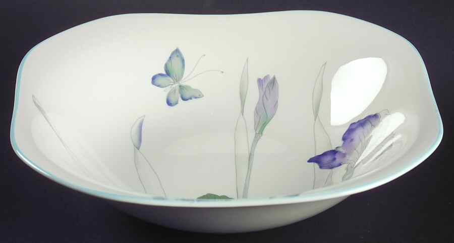 Atrium 9" Round Vegetable Bowl by Sango-1