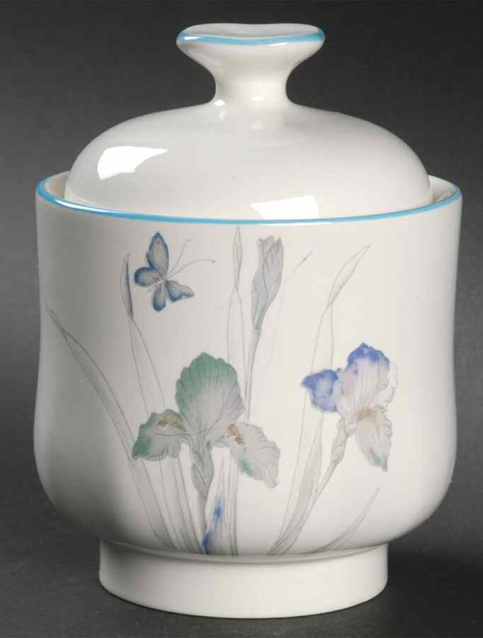 Atrium Sugar Bowl & Lid by Sango-1