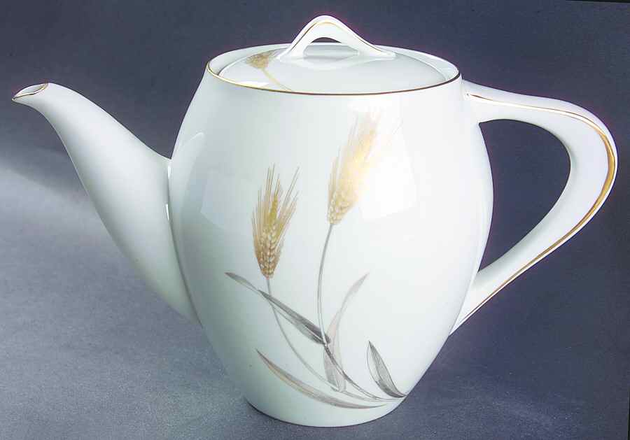 Autumn Gold Teapot & Lid by Sango-1