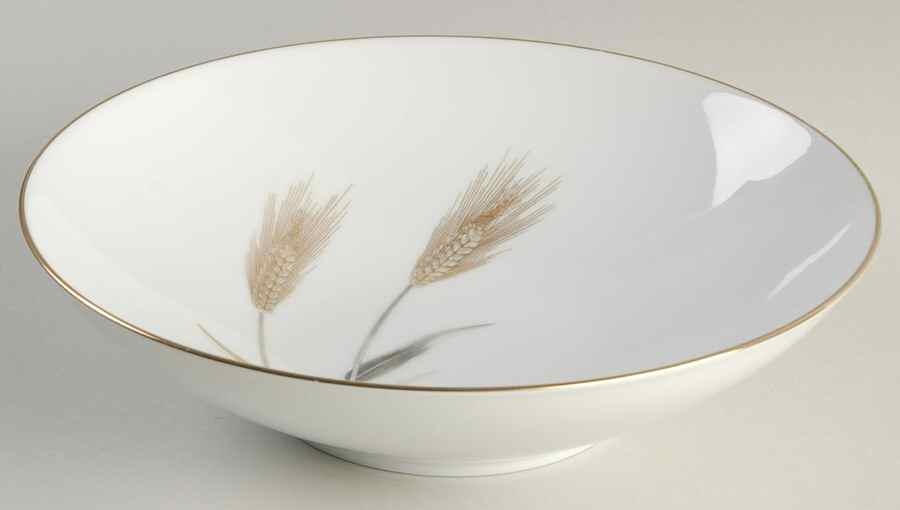 Autumn Gold 9" Round Vegetable Bowl by Sango-1
