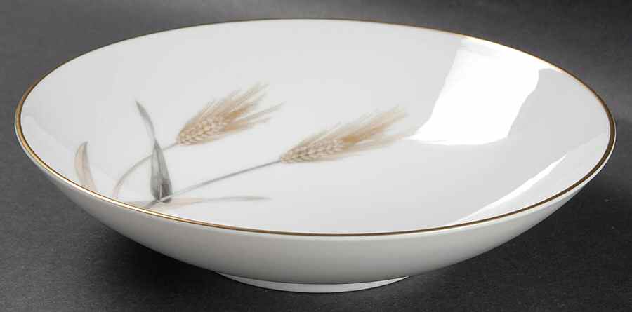 Autumn Gold Coupe Soup Bowl by Sango-1