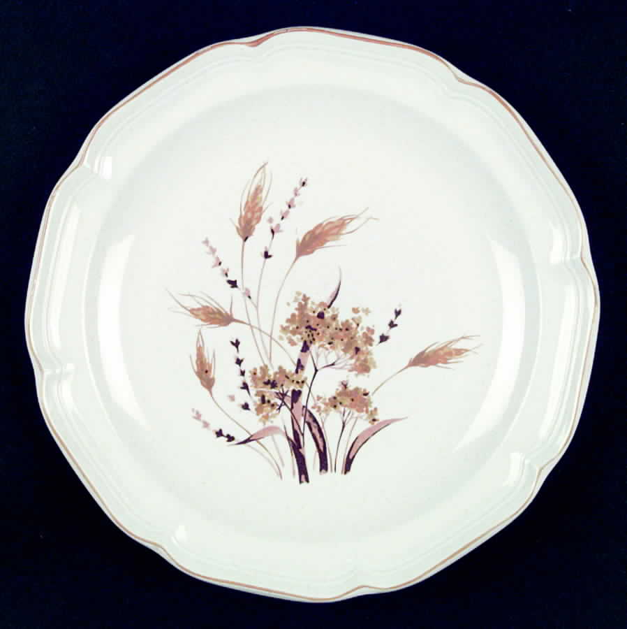 Autumn Wheat Dinner Plate by Sango-1