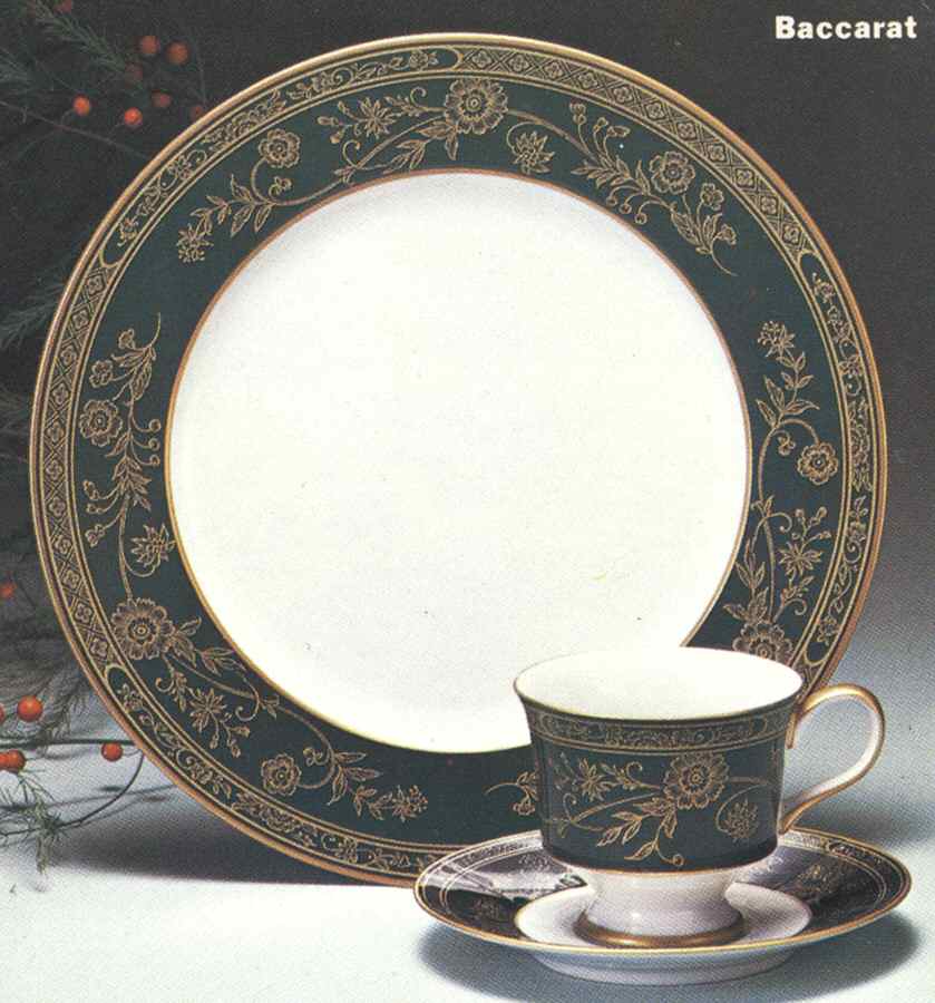 Baccarat Dinner Plate by Sango-1