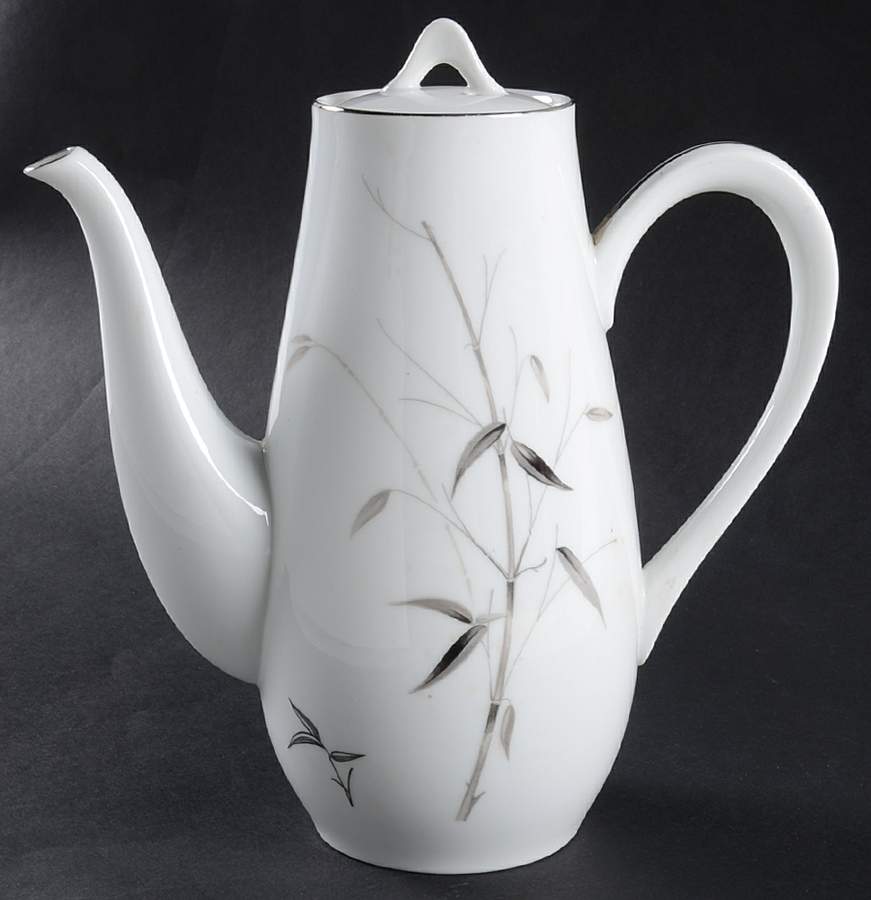 Bamboo Knight Coffee Pot & Lid by Sango-1