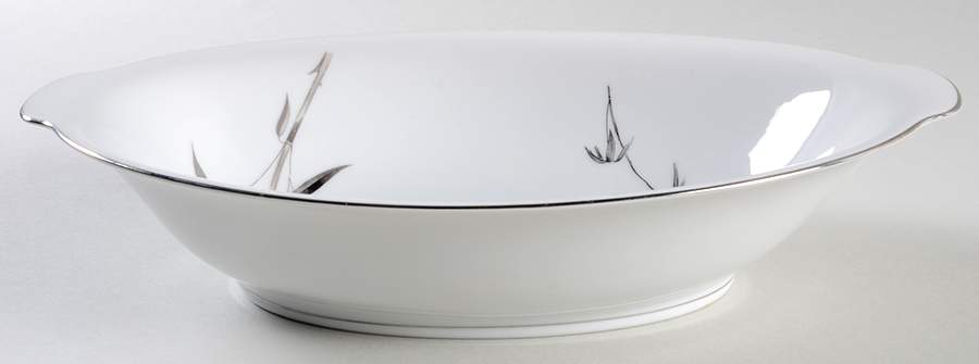Bamboo Knight 10" Oval Vegetable Bowl by Sango-1