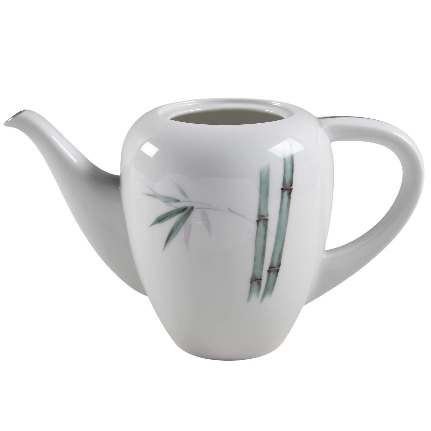 Bamboo Green Teapot No Lid by Sango-1