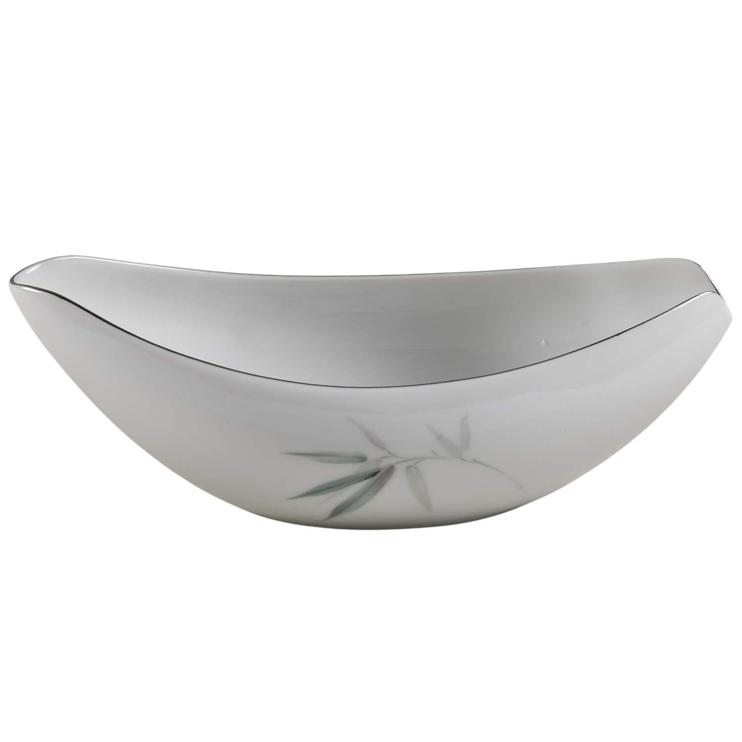 Bamboo Green Gravy Boat by Sango-1