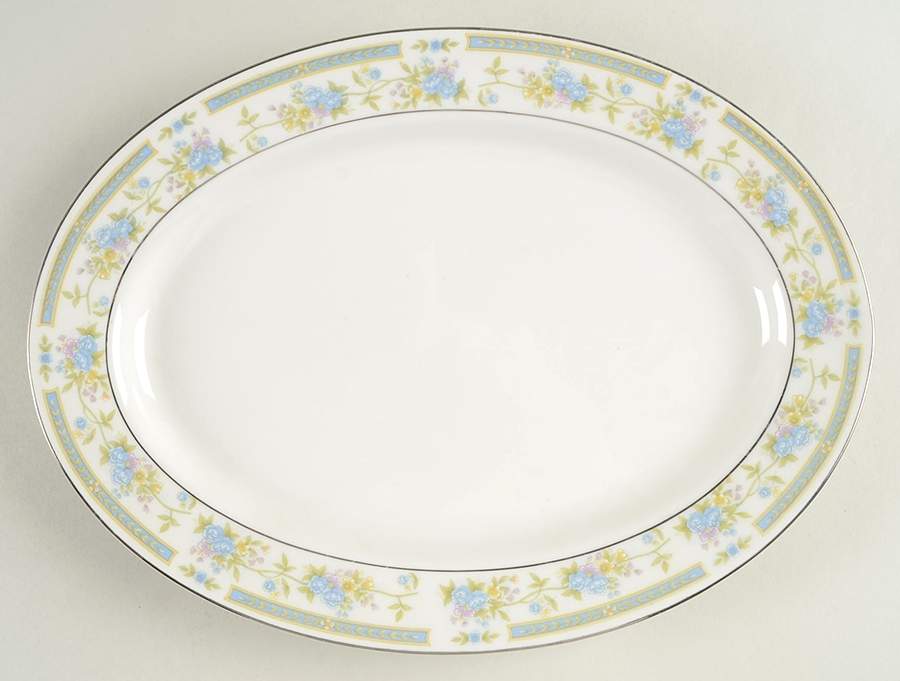 Barclay 12" Oval Serving Platter by Sango-1
