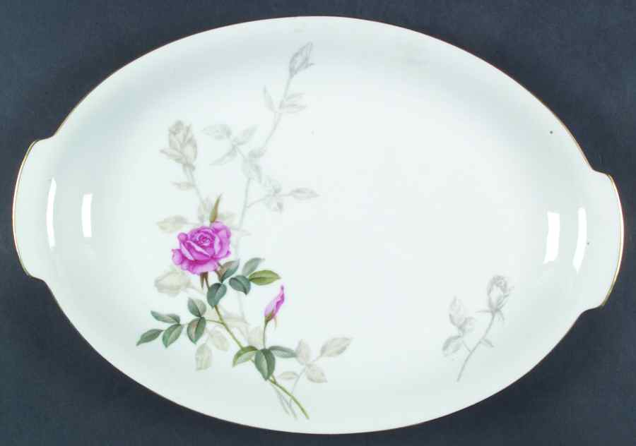 Bara 15" Oval Serving Platter by Sango-1