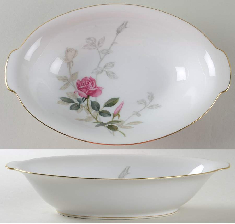 Bara 10" Oval Vegetable Bowl by Sango-1