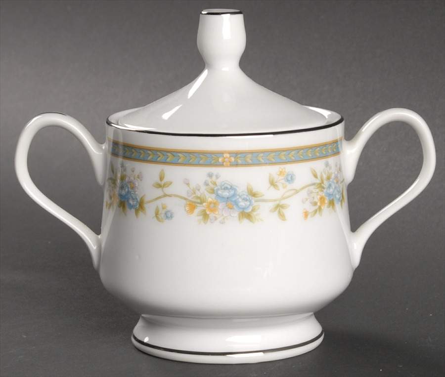 Barclay Sugar Bowl & Lid by Sango-1