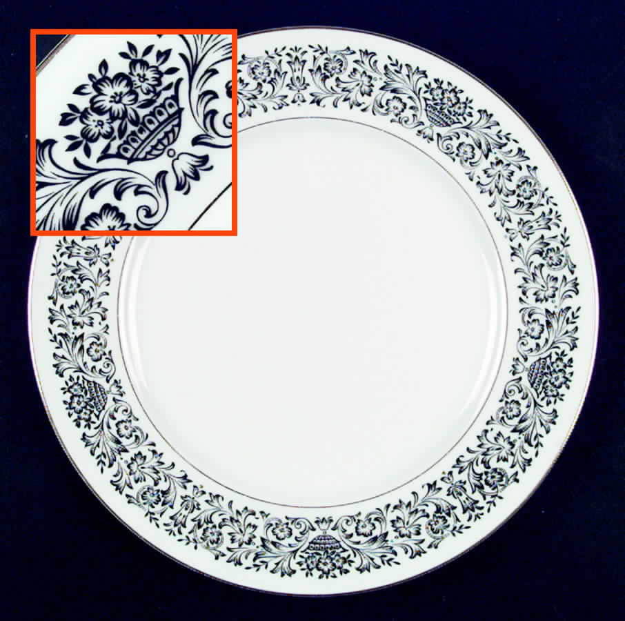 Barcelona Dinner Plate by Sango-1