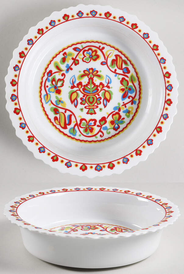Basque 9" Round Vegetable Bowl by Sango-1