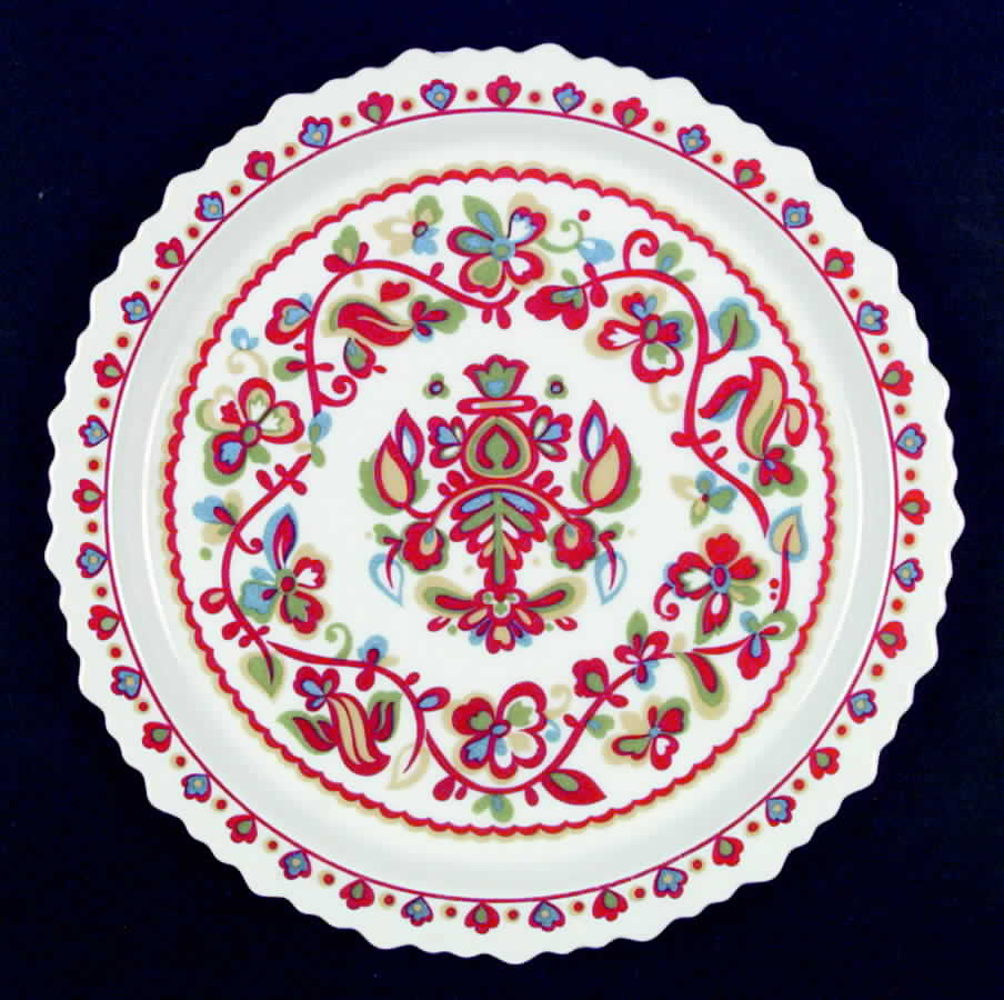 Basque Dinner Plate by Sango-1