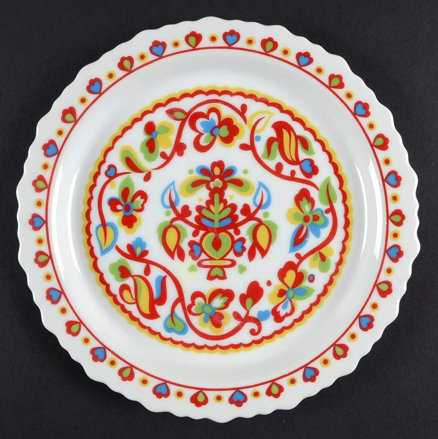 Basque Salad Plate by Sango-1