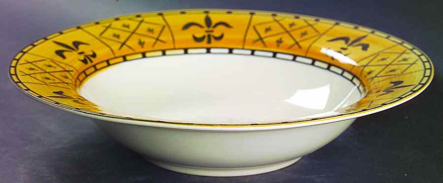 Bastille Large Rim Soup Bowl by Sango-1
